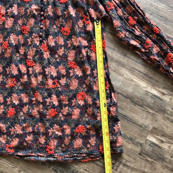 Zara Trafaluc Embroidered floral tunic - Picture 11 of 16